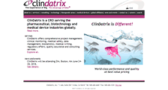 Desktop Screenshot of clindatrix.com